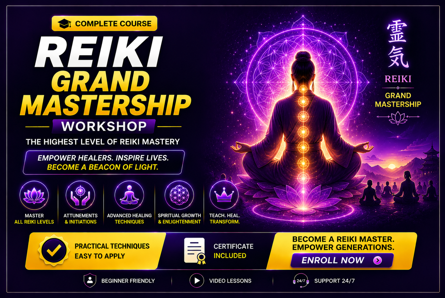 REIKI Grand Mastership Workshop